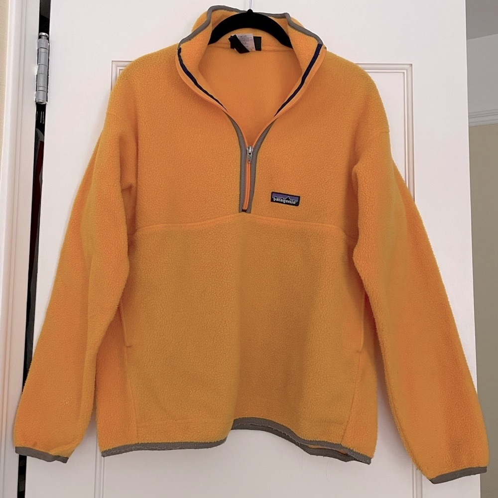 Vintage Patagonia Synchilla Half Zip Fleece Pullover — size XL (kids 14)